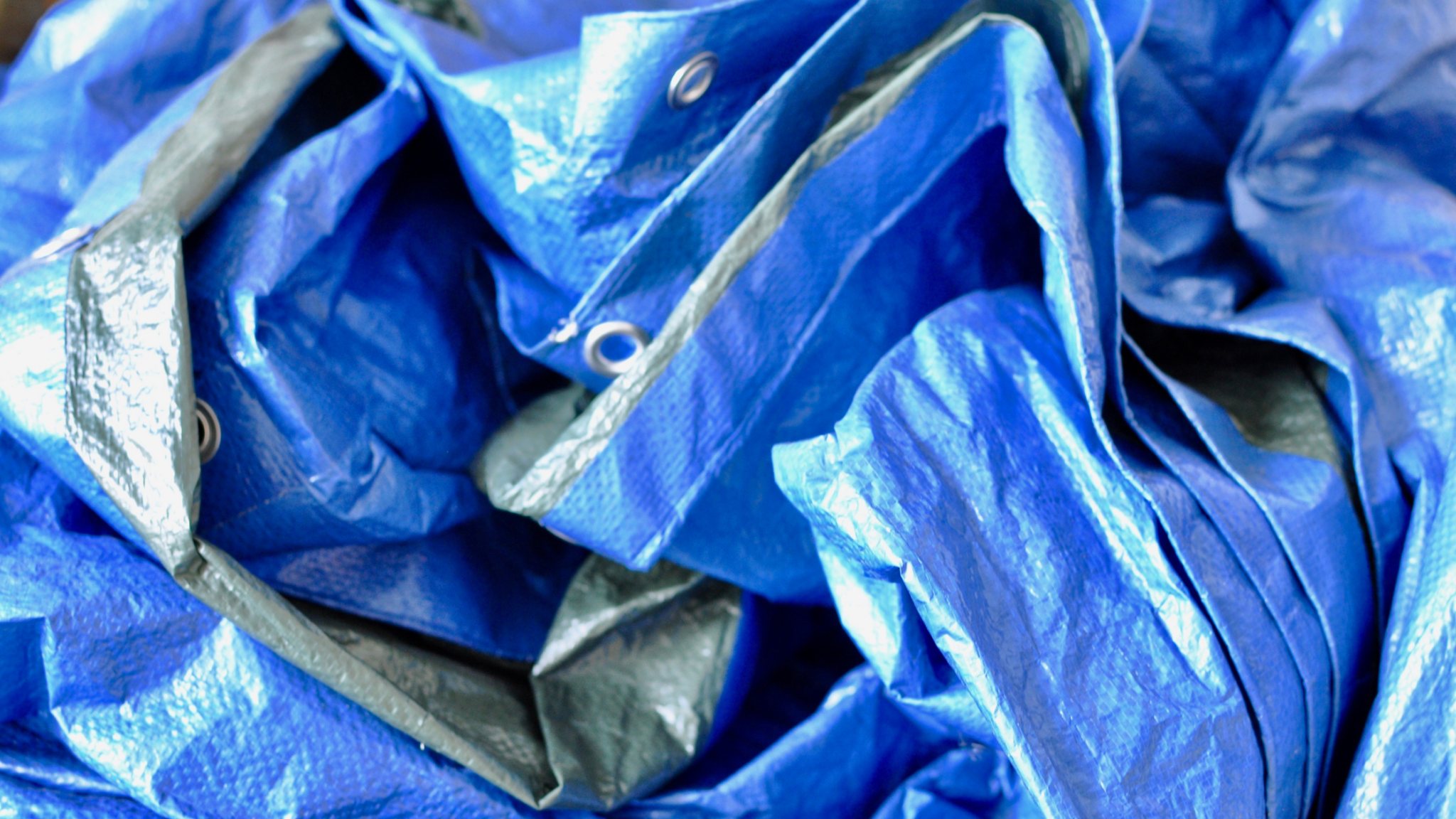 How to store a tarp The Pine Street