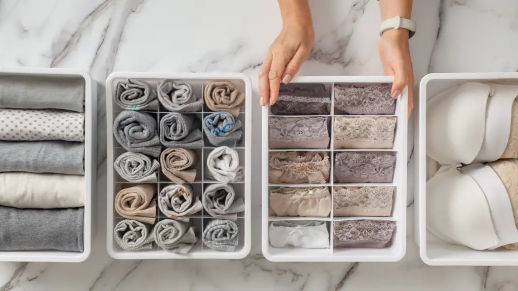 How to store underwear without a dresser The Pine Street