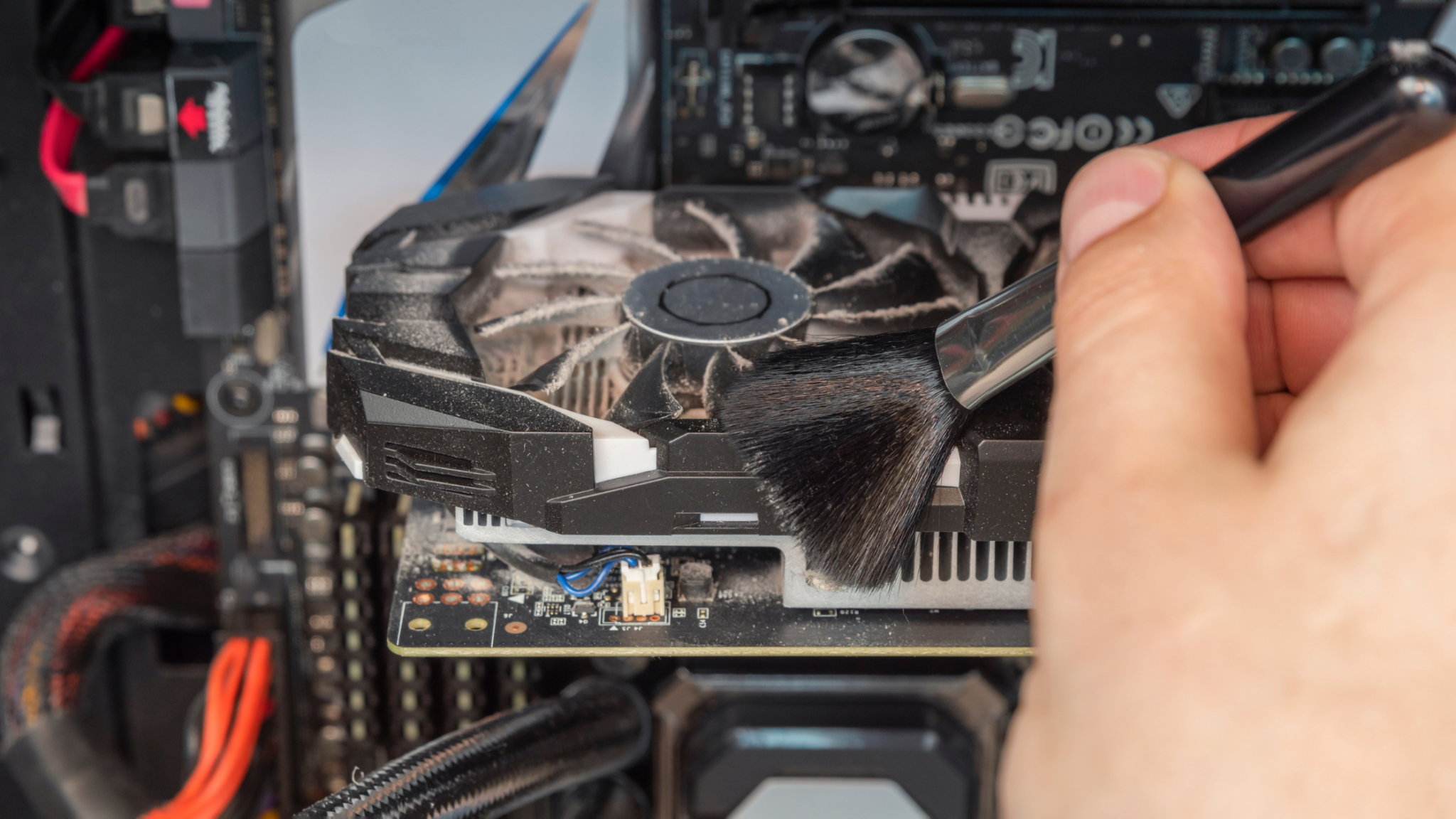 How to clean dust from a PC without compressed air - The Pine Street