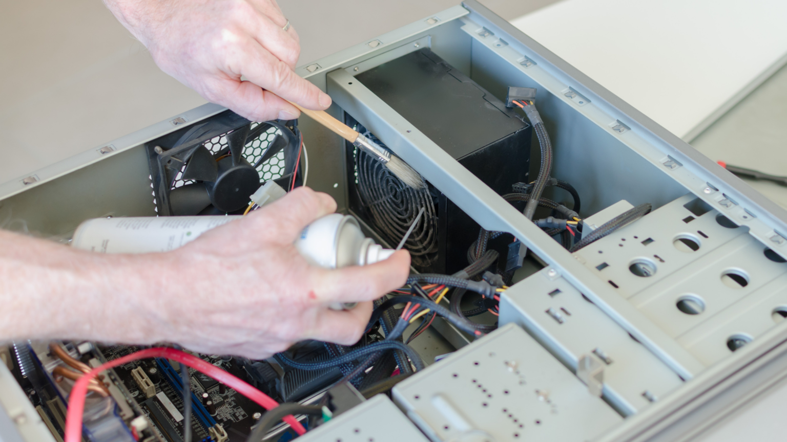 How to clean dust from a PC without compressed air The Pine Street